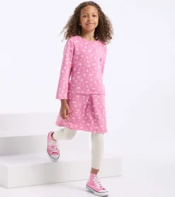 Clearance Hatley Girls Scattered Hearts Shift Dress