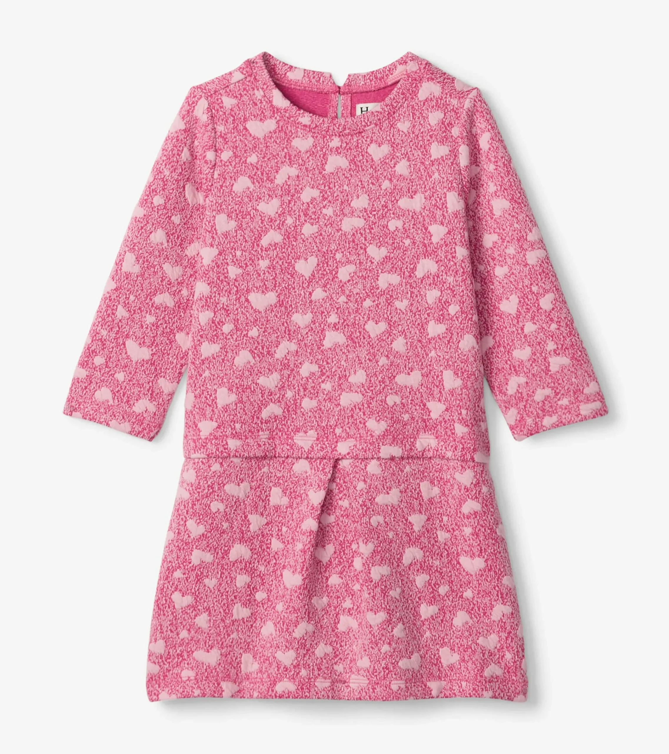 Clearance Hatley Girls Scattered Hearts Shift Dress