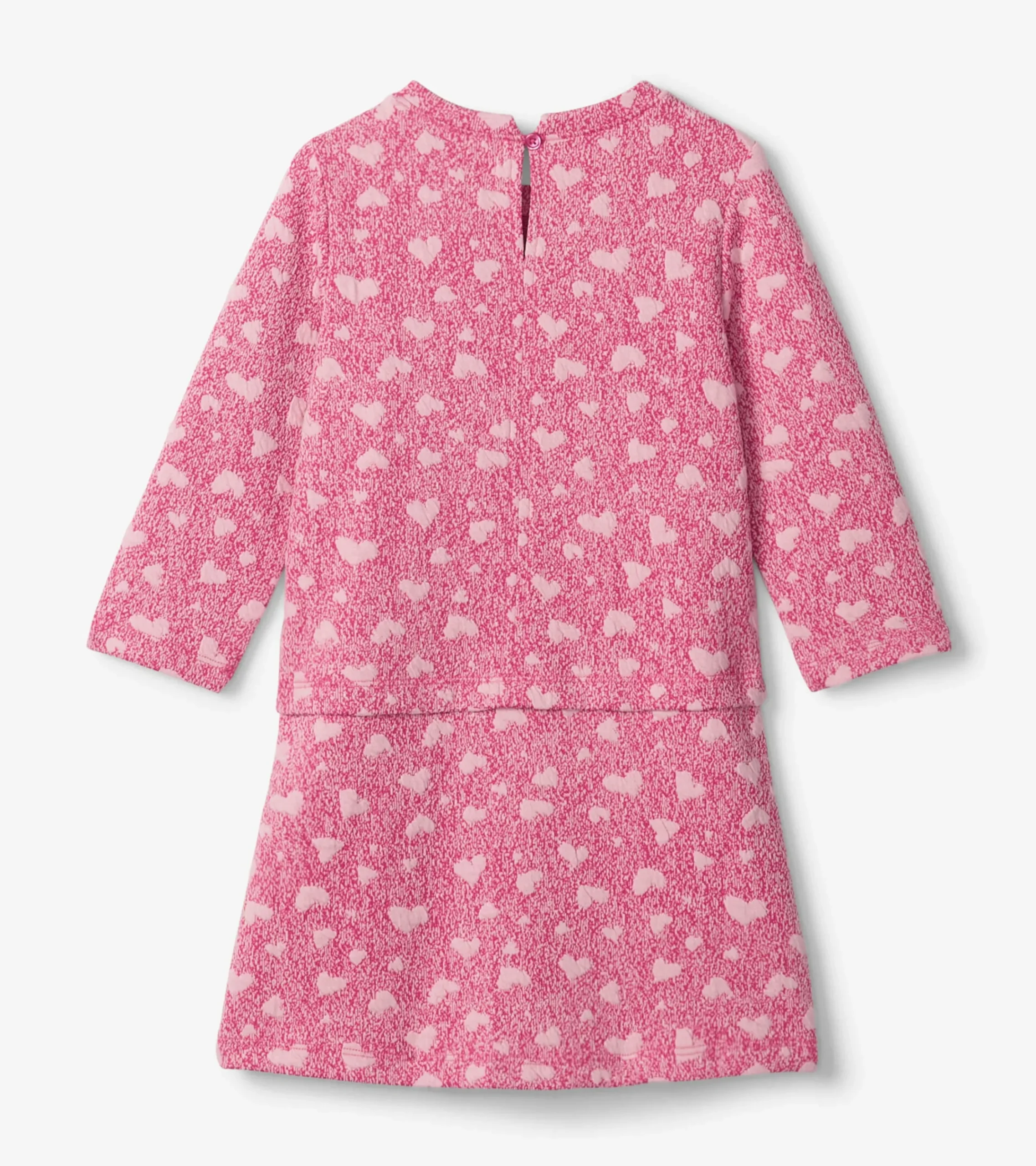 Clearance Hatley Girls Scattered Hearts Shift Dress