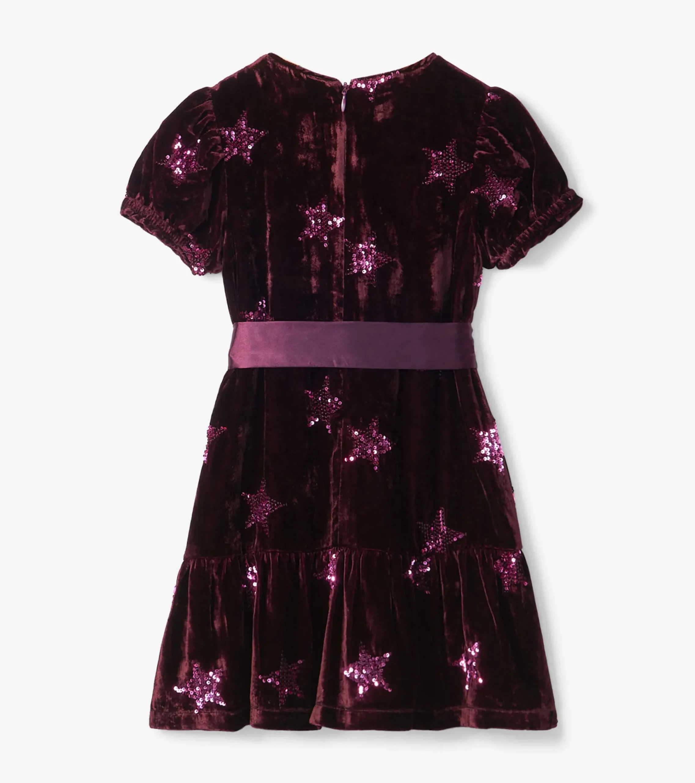 Hot Hatley Girls Sequin Stars Velvet Dress