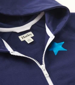 New Hatley Girls Star Girl Zip-Up Hoodie