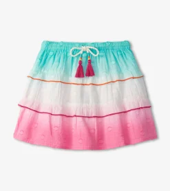 Discount Hatley Girls Summer Waves Tiered Skirt
