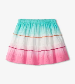 Discount Hatley Girls Summer Waves Tiered Skirt