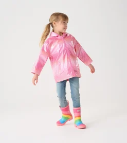 Outlet Hatley Girls Summer Zip-Up Rain Jacket