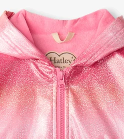 Outlet Hatley Girls Summer Zip-Up Rain Jacket