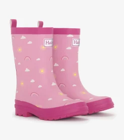 Hot Hatley Girls Sun Charms Matte Rain Boots