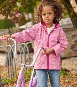 Discount Hatley Girls Sun Charms Zip-Up Rain Jacket