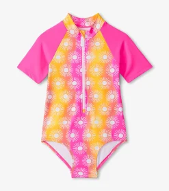 Hot Hatley Girls Sunshine One-Piece Rashguard