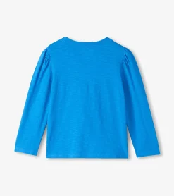 Sale Hatley Girls Super Star Guitar Long Sleeve Graphic Tee