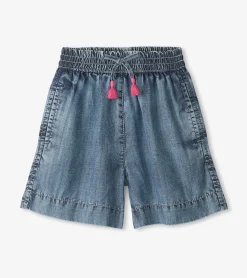 Discount Hatley Girls Tencel Flairy Shorts