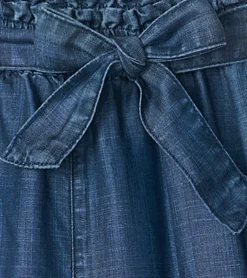 Sale Hatley Girls Tencel Textured Paperbag Pants