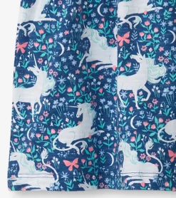 Hatley Girls Unicorn Garden Relaxed Dress