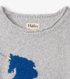 Best Hatley Girls Unicorn Sweater Dress