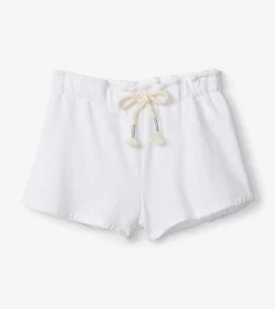 Hot Hatley Girls White Adventure Shorts