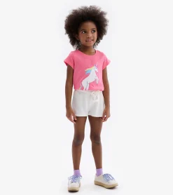 Hot Hatley Girls White Adventure Shorts