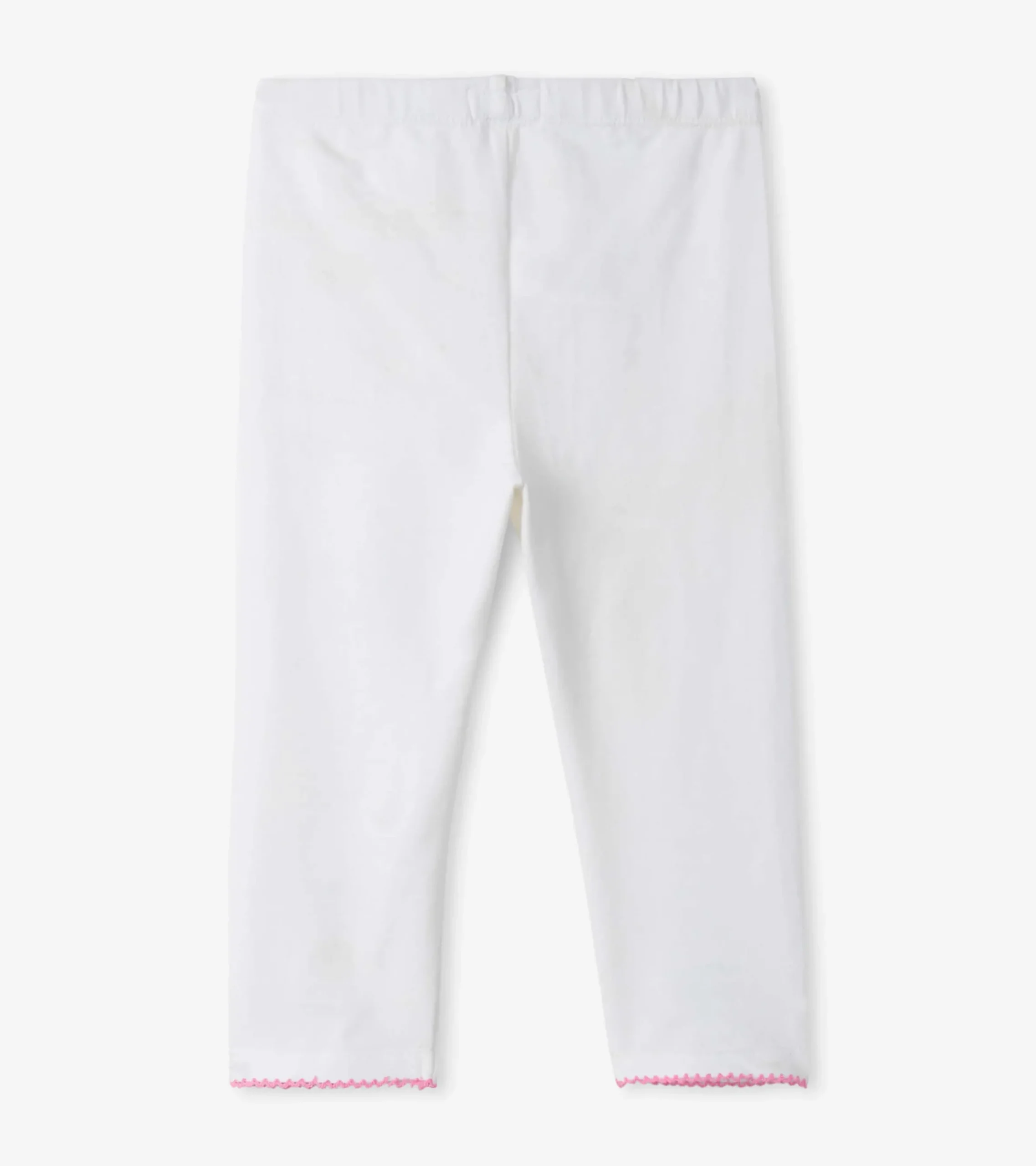 Hot Hatley Girls White Summer Capri Leggings