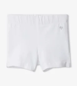 New Hatley Girls White Summer Shorts