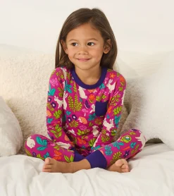 Sale Hatley Girls Wild Bunnies Bamboo Pajama Set