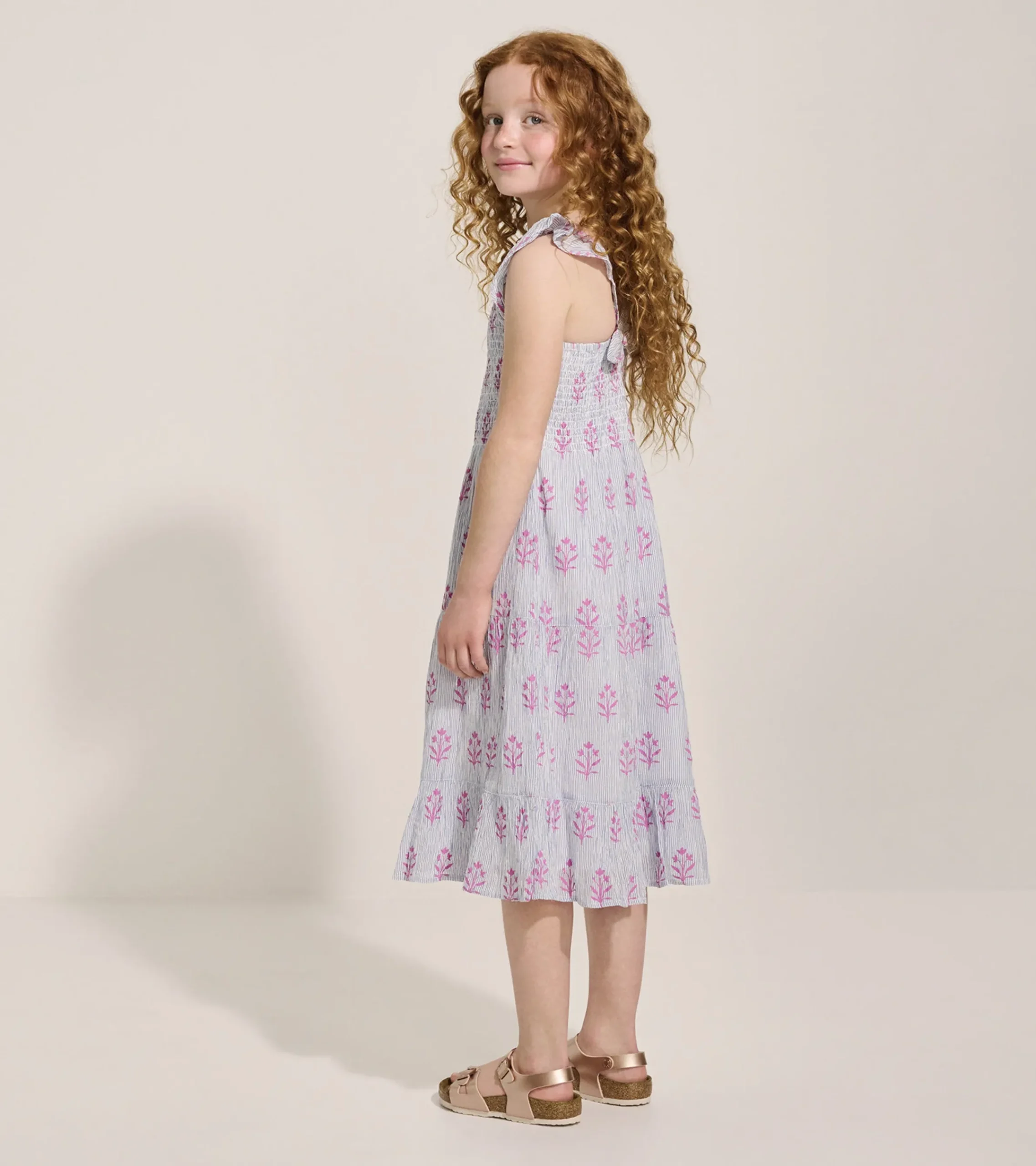 Hatley Girls Wildflower Smocked Dress