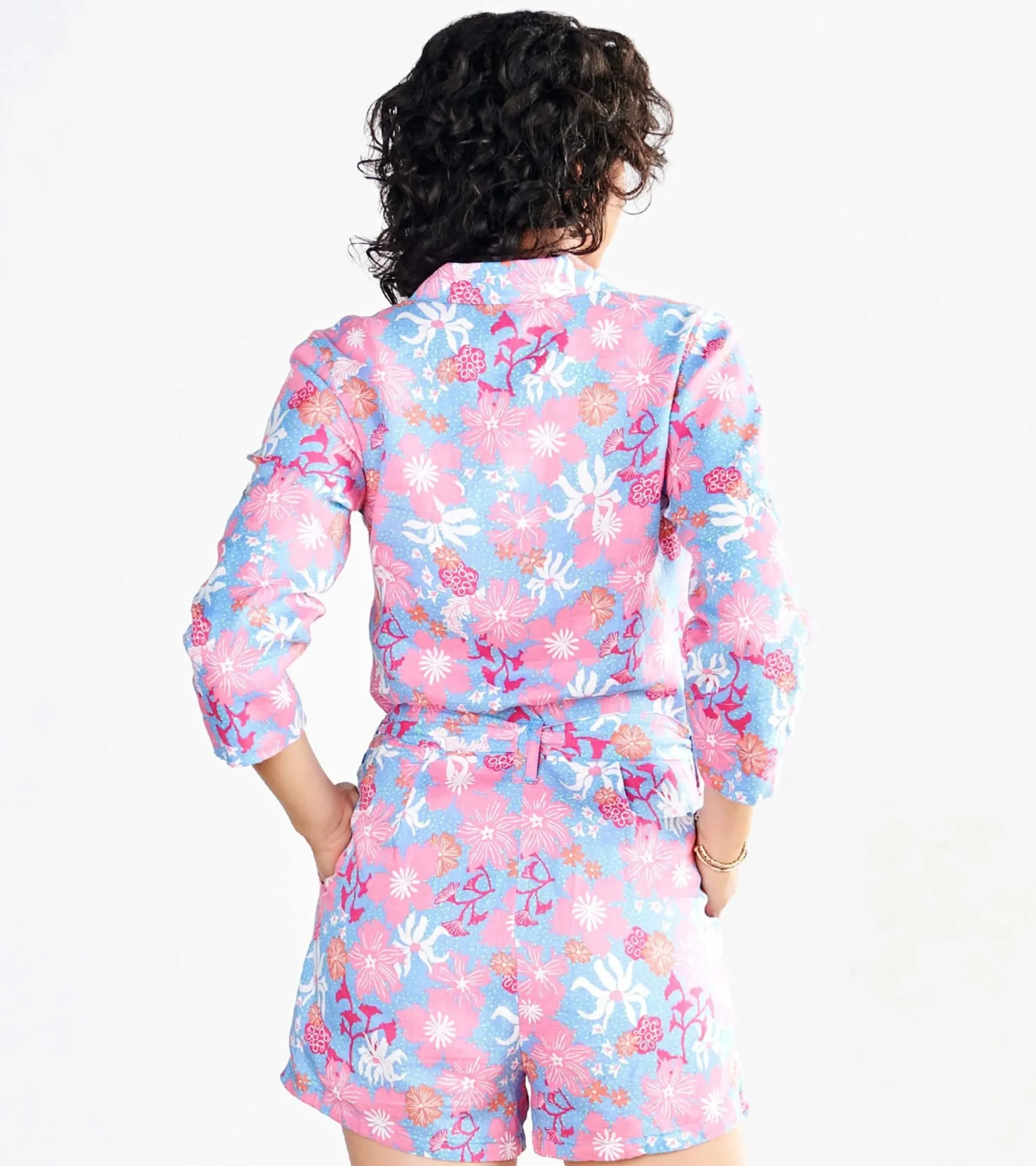 Sale Hatley Giselle Romper - Wild Flowers