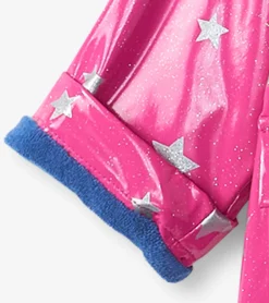 Sale Hatley Glitter Stars Baby Raincoat