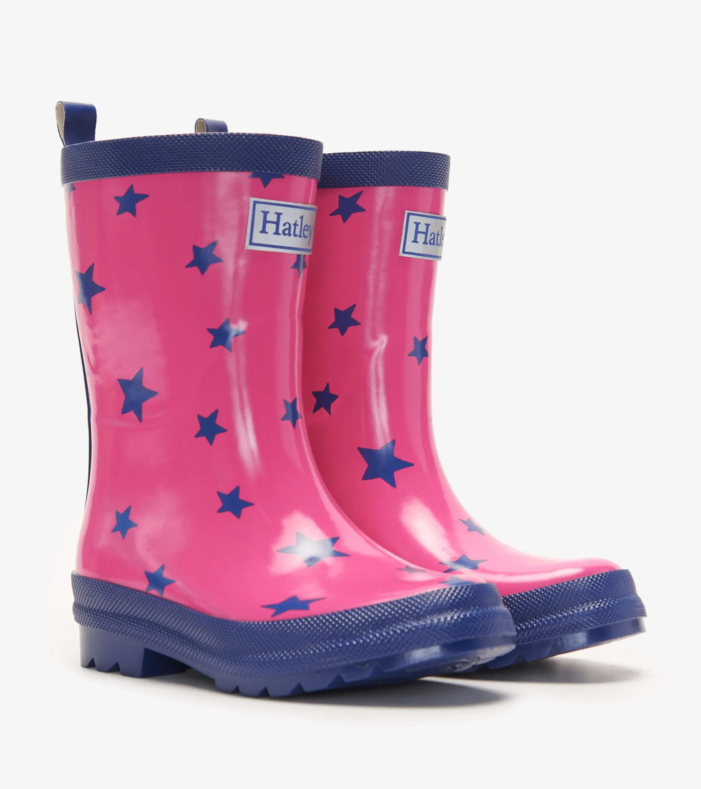 Best Hatley Glitter Stars Shiny Kids Rain Boots