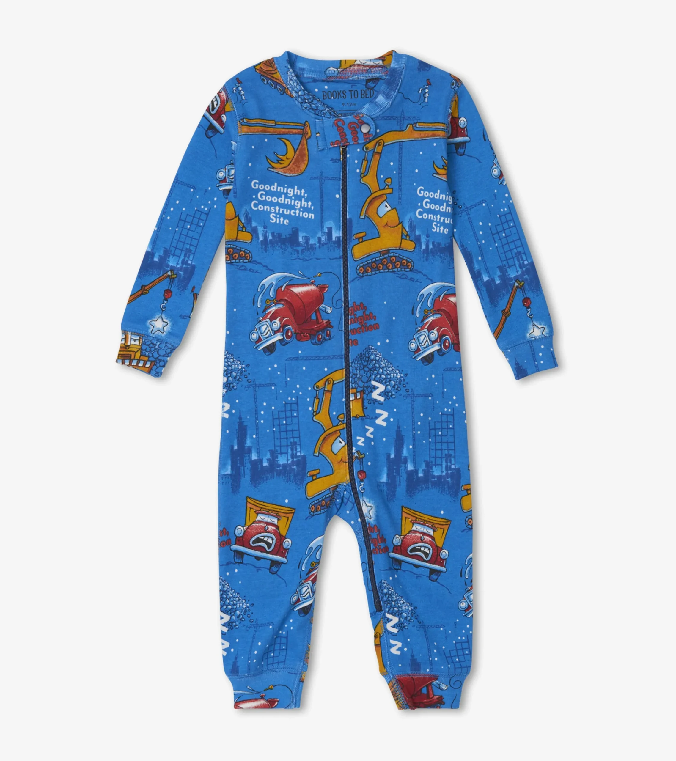 Clearance Hatley Good Night Construction Site Infant Coverall