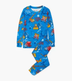 Clearance Hatley Goodnight, Goodnight, Construction Site Pajama Set