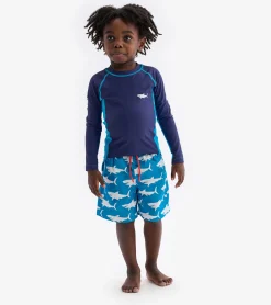 Discount Hatley Hawaiian Ocean Long Sleeve Rashguard