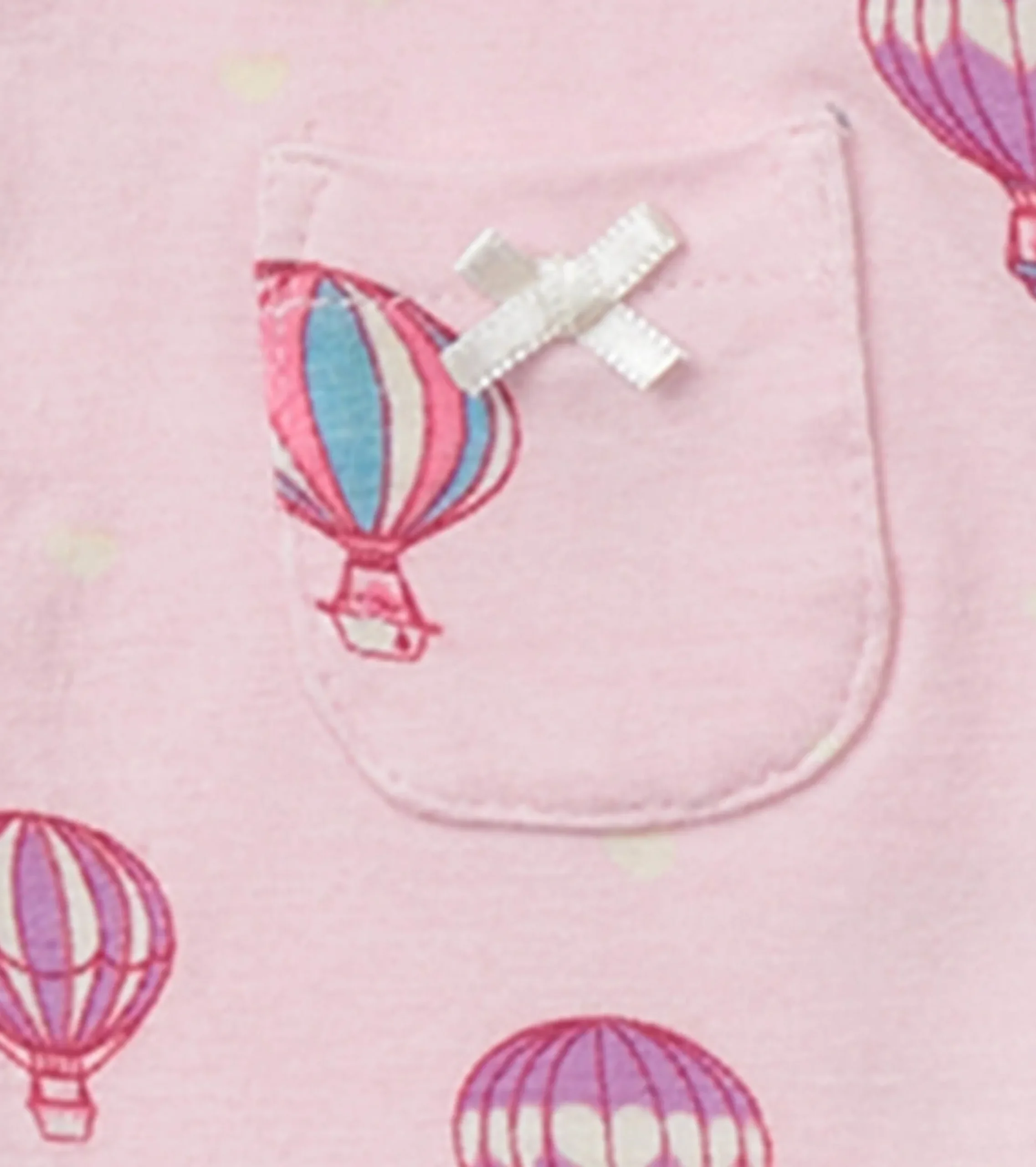 Outlet Hatley Hot Air Balloons Newborn Ruffle Footed Sleeper