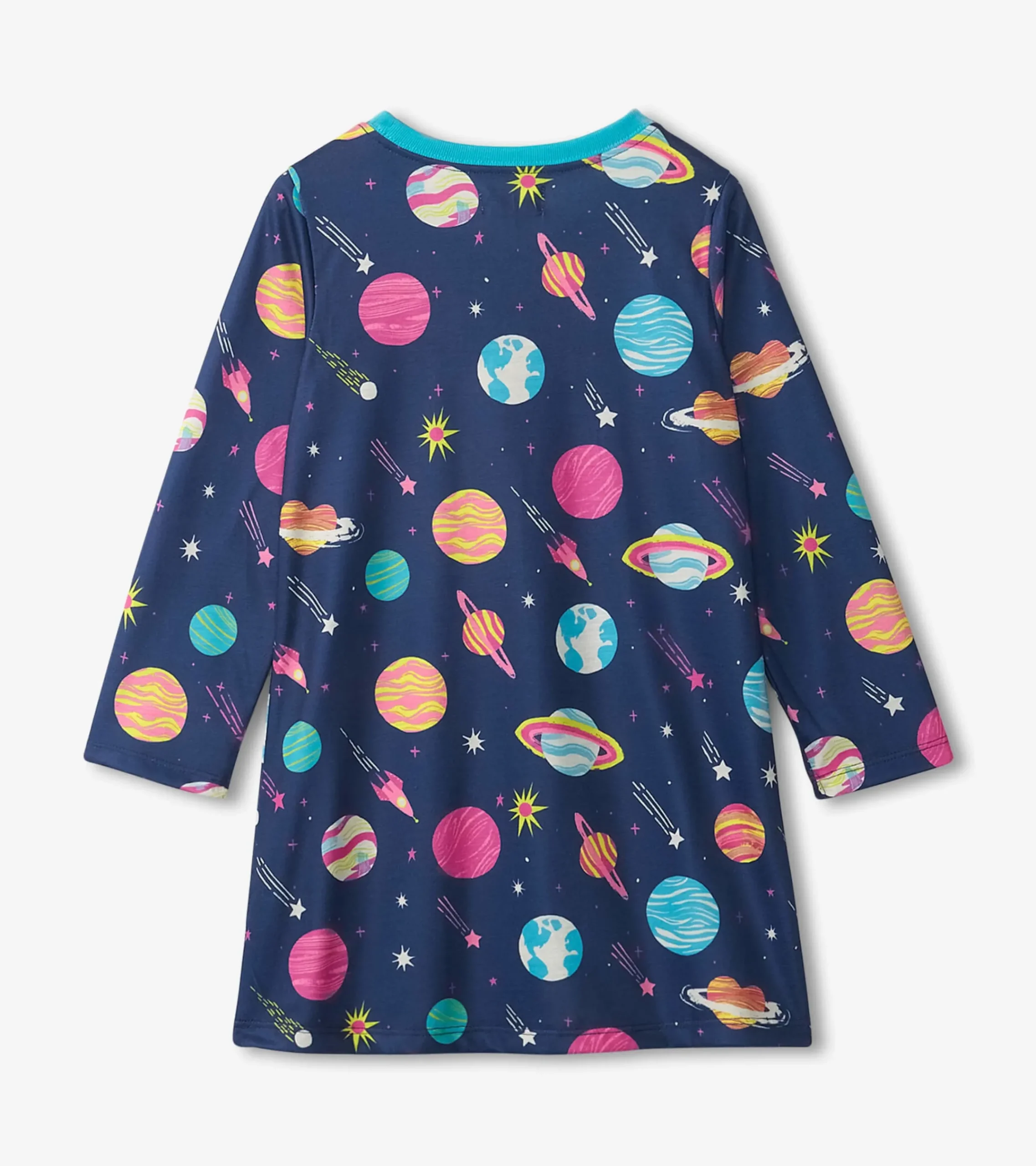 Clearance Hatley Interstellar Long Sleeve Girls Nightgown