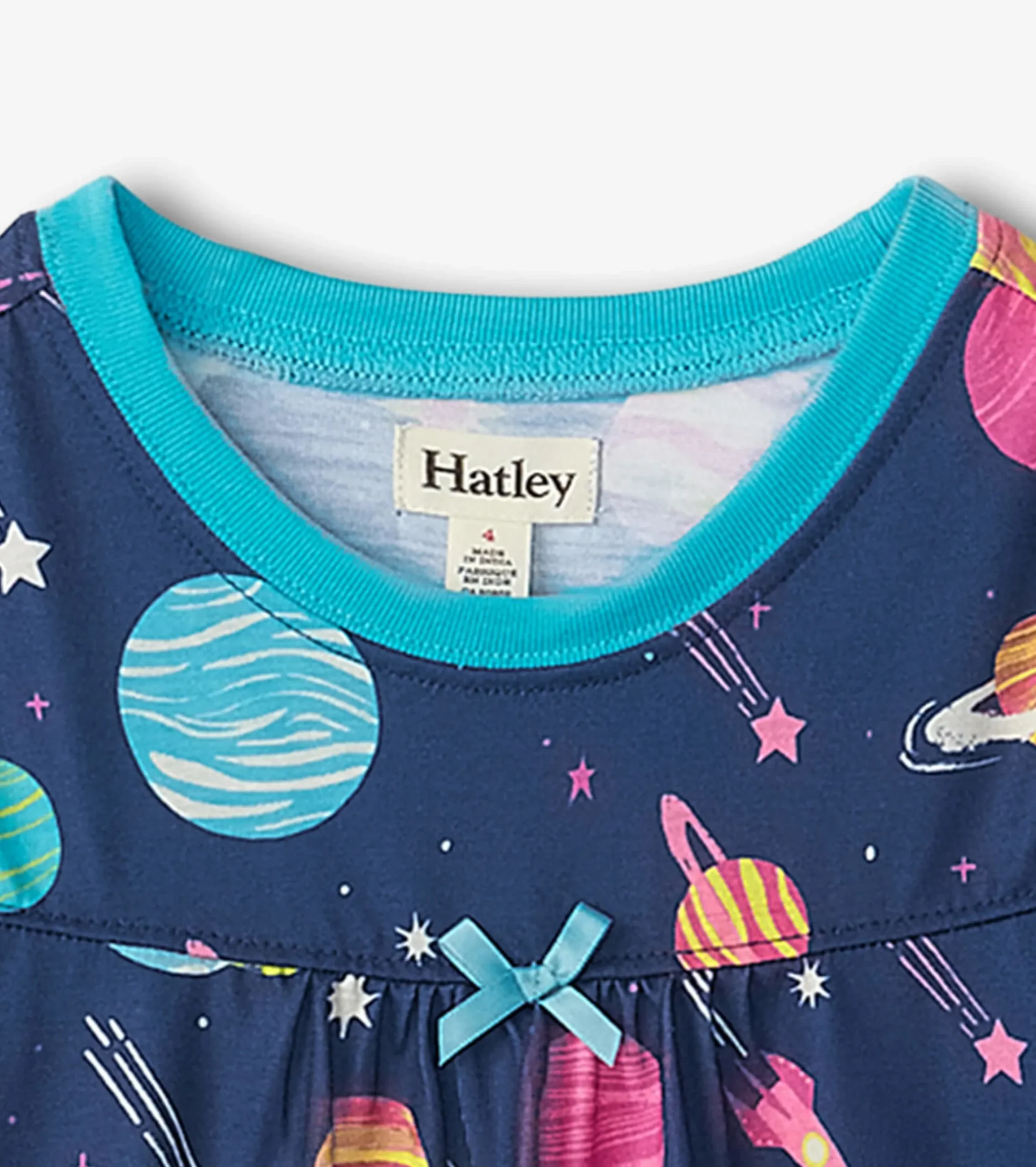 Clearance Hatley Interstellar Long Sleeve Girls Nightgown