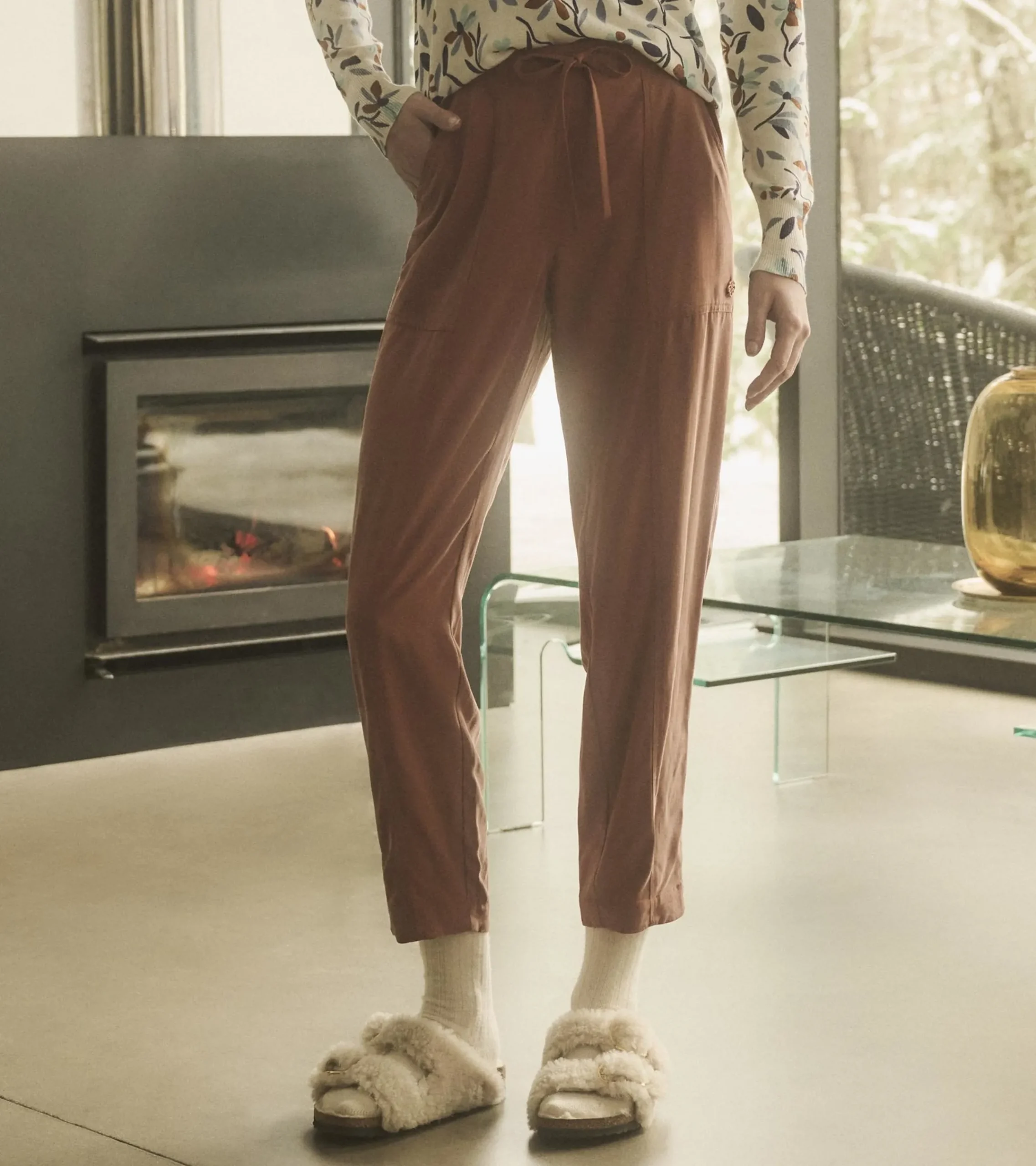 Best Hatley Jaime Ankle Pants - Brown