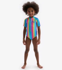 Best Hatley Jelly Bean Rainbow Rashguard One Piece