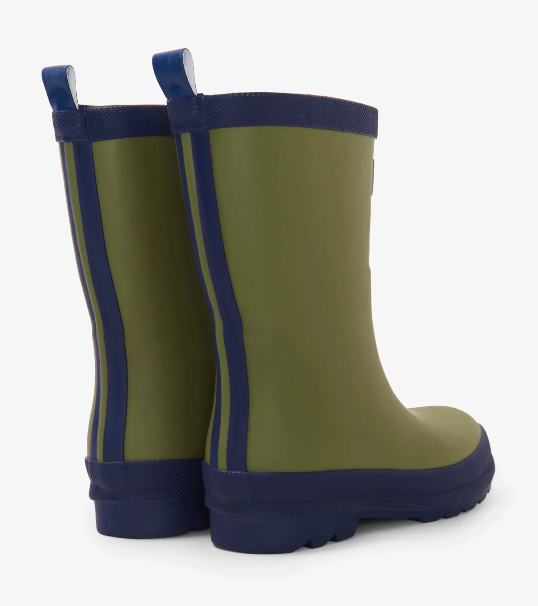 Online Hatley Kids Forest Green Matte Rain Boots