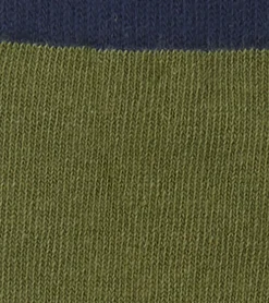 Discount Hatley Kids Green & Navy Crew Socks