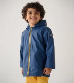 Sale Hatley Kids Navy Zip-Up Rain Jacket