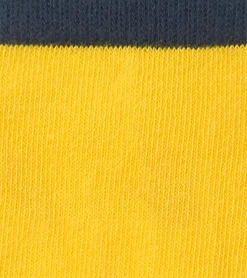Discount Hatley Kids Yellow & Navy Crew Socks