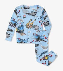 New Hatley Little Engine That Could Infant Pajama Set