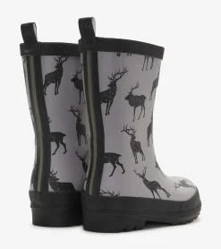 Sale Hatley Magestic Elk Matte Kids Rain Boots