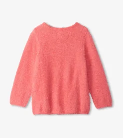 Hot Hatley Magical Rainbow Shimmer Fuzzy Sweater