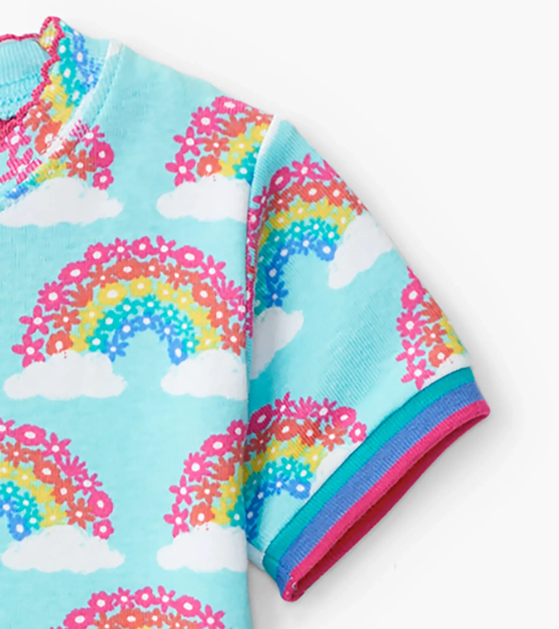 Best Hatley Magical Rainbows Organic Cotton Short Pajama Set