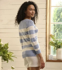 Outlet Hatley Mariner Sweater - Provence Stripes