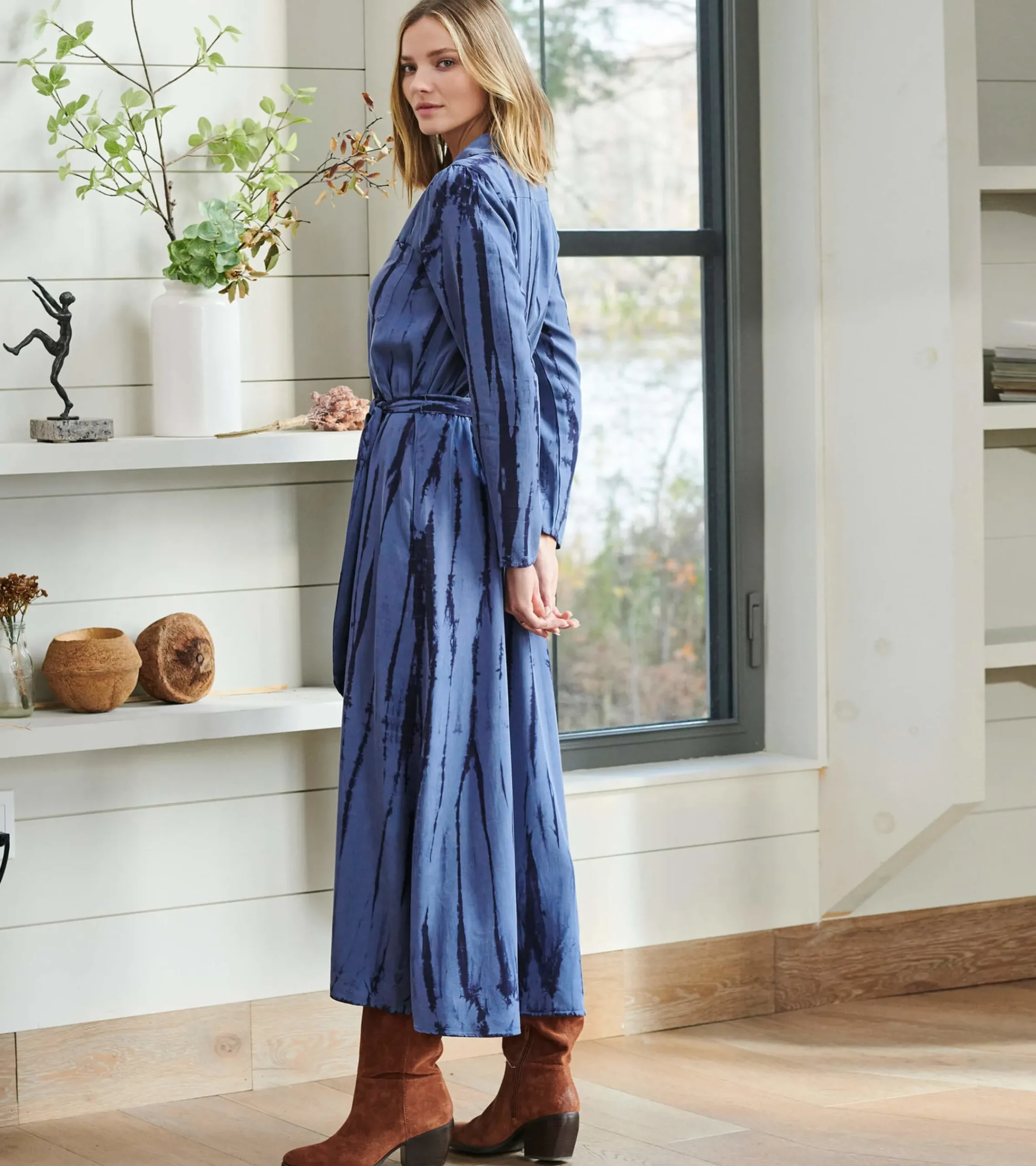 Best Hatley Maxi Shirt Dress - Into the Deep