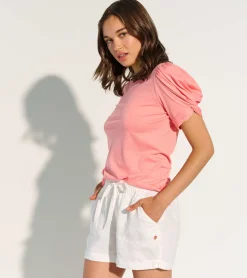 Best Hatley Maya Tee - Salmon Rose