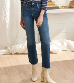 Outlet Hatley Mid-Rise Jeans - Dark Dusk