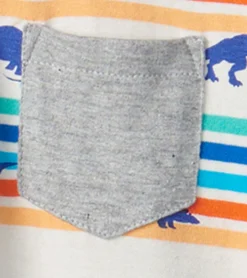 Online Hatley Mini Dinos Long Sleeve Polo T-Shirt