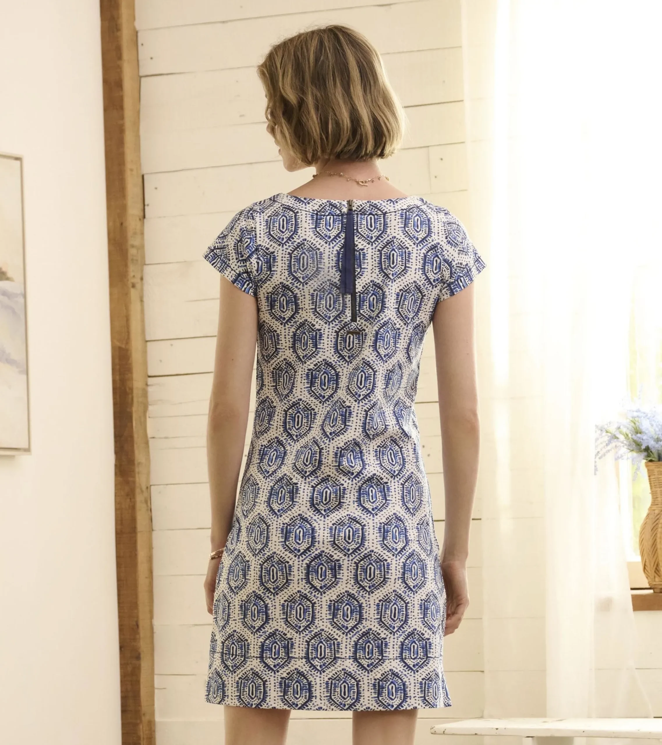Sale Hatley Nellie Dress - Geo Batik
