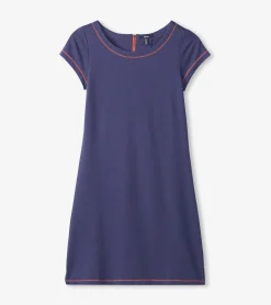 Sale Hatley Nellie Dress - Navy French Terry