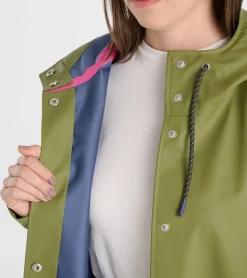 Clearance Hatley Newport Rain Jacket - Loden Green